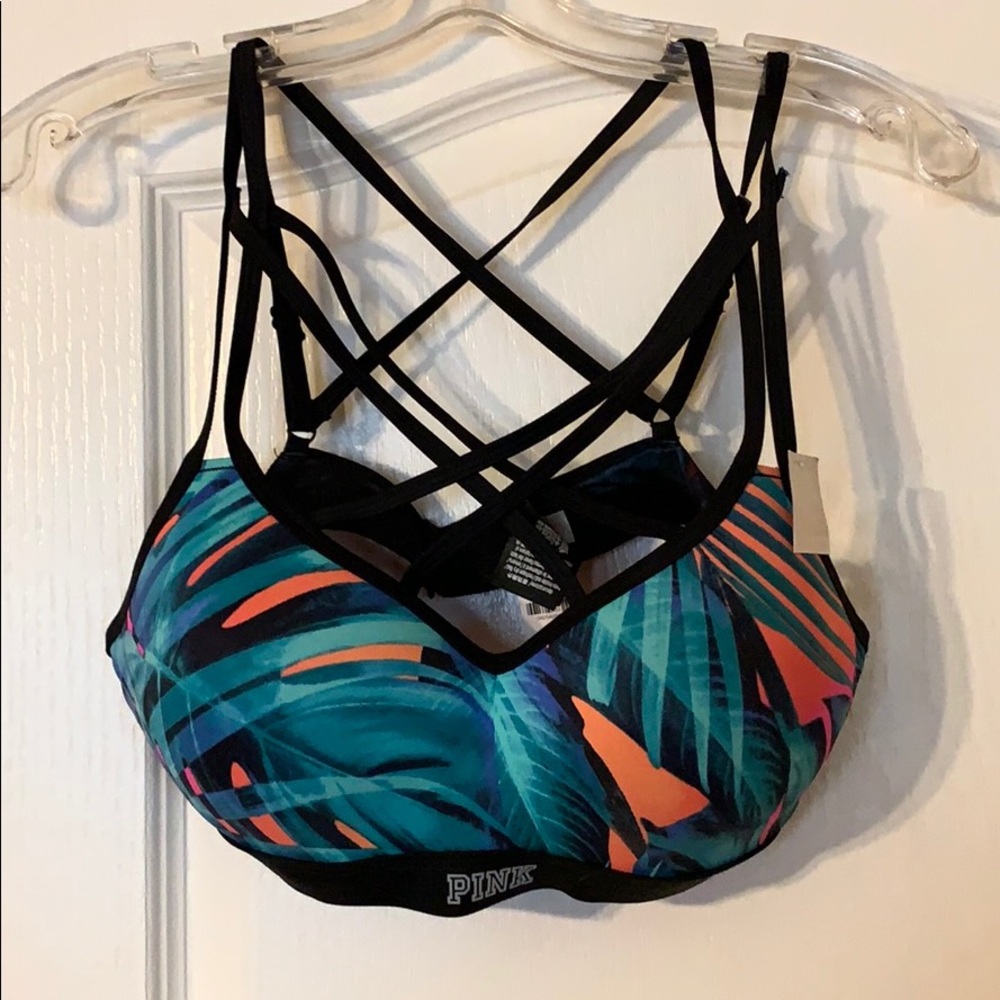NWT Victoria’s Secret Pink Ultimate strappy bra